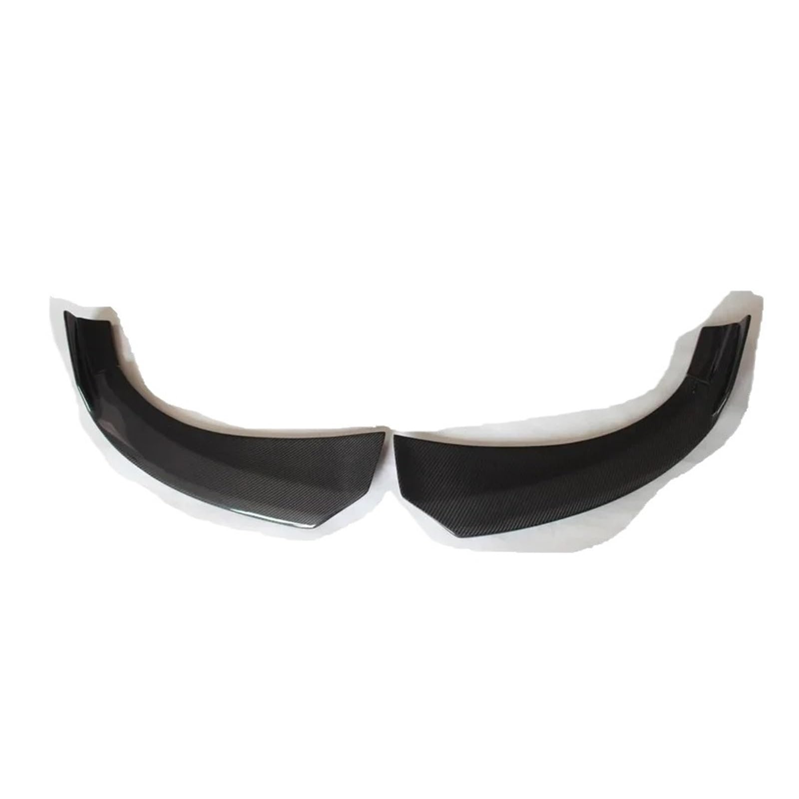 Auto-Styling Carbon Fiber Front Lip Splitter Paar Glossy Fiber Bumper Spoiler 2-tlg. Auto Body Kit Kompatibel for Benz CLA-Klasse W117 14-16 Auto-Styling Carbon Fiber Front Lip Splitter Paar Glossy Fiber Bumper Spoiler 2-tlg. Auto Body Kit Kompatibel for Benz CLA-Klasse W117 14-16 von QYKNTXJM