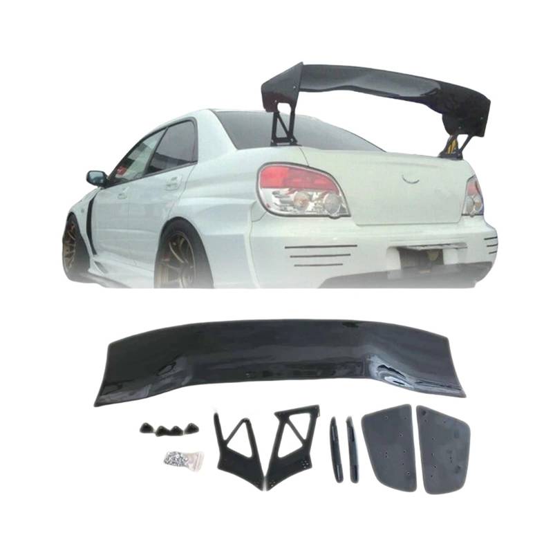 CARBON FASER VTX TYPE-2V GT FLÜGEL 1400MM MIT BASIS Kompatibel Für IMPREZA GD WRX 7-9 von QYKNTXJM