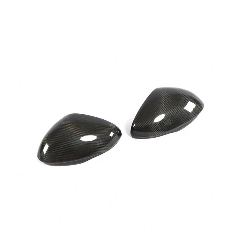 Carbon Fiber Seitenspiegelabdeckungen Kompatibel for Alfa Romeo Giulia 2015-2018 Modifiziertes Spiegelgehäuse Rückspiegelabdeckung Schutzdekoration von QYKNTXJM