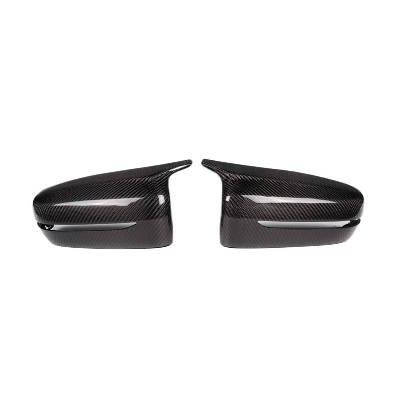 Carbon M Look Rückansicht Seitentür Flügel Spiegel Gehäuse Abdeckungen Kappen Kompatibel for BMW 3 Serie G20 320i 335i 340i 2019 + von QYKNTXJM