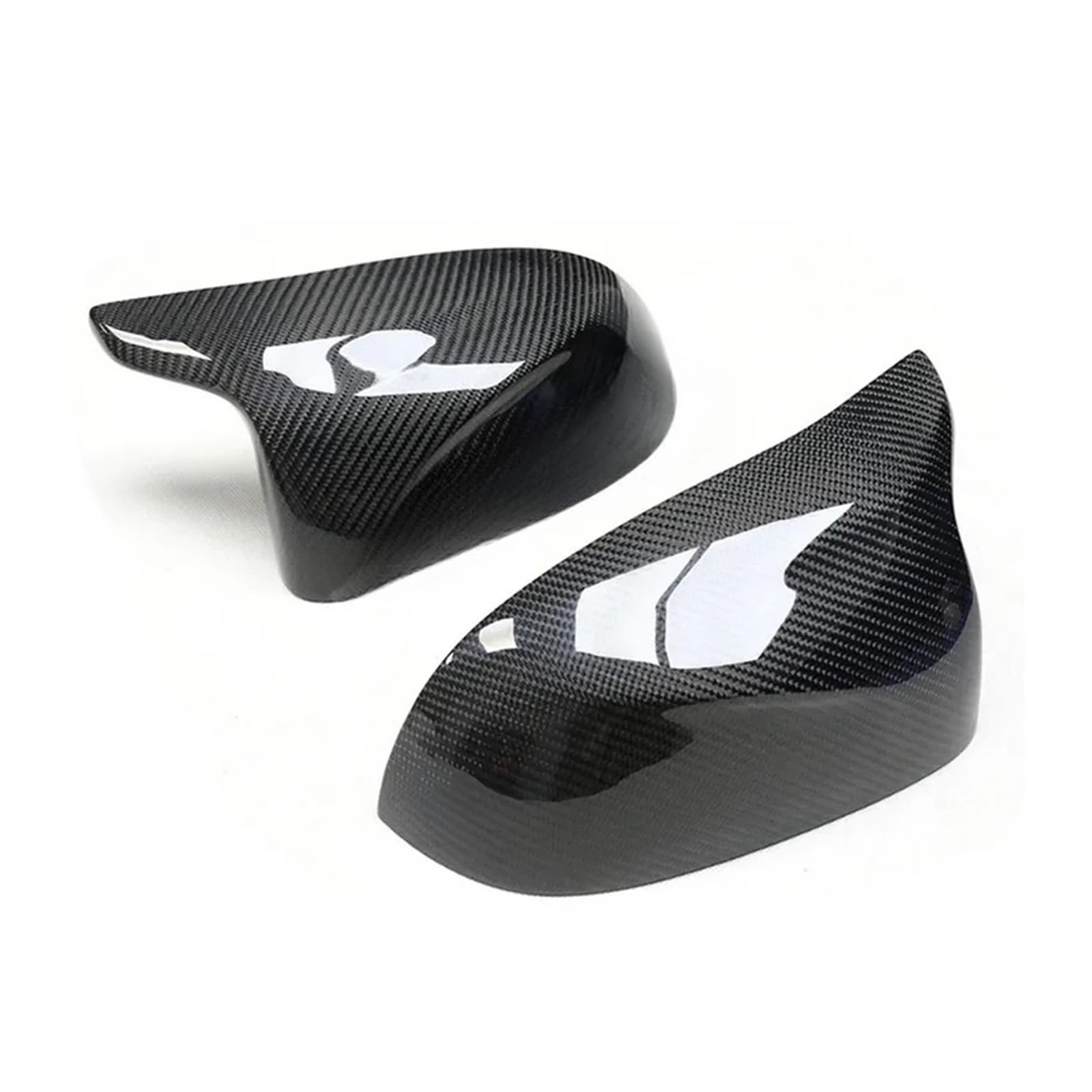 Echte echtem Carbon Fiber Seite Rückspiegel Abdeckung Kappe Kompatibel for BMW X3M F97 X4M F98 X5M F95 X6M F96 X7M F94 2019-2022 Echte echtem Carbon Fiber Seite Rückspiegel Abdeckung Kappe Kompatibel for BMW X3M F97 X4M F98 X5M F95 X6M F96 X7M F94 2019-2022 von QYKNTXJM
