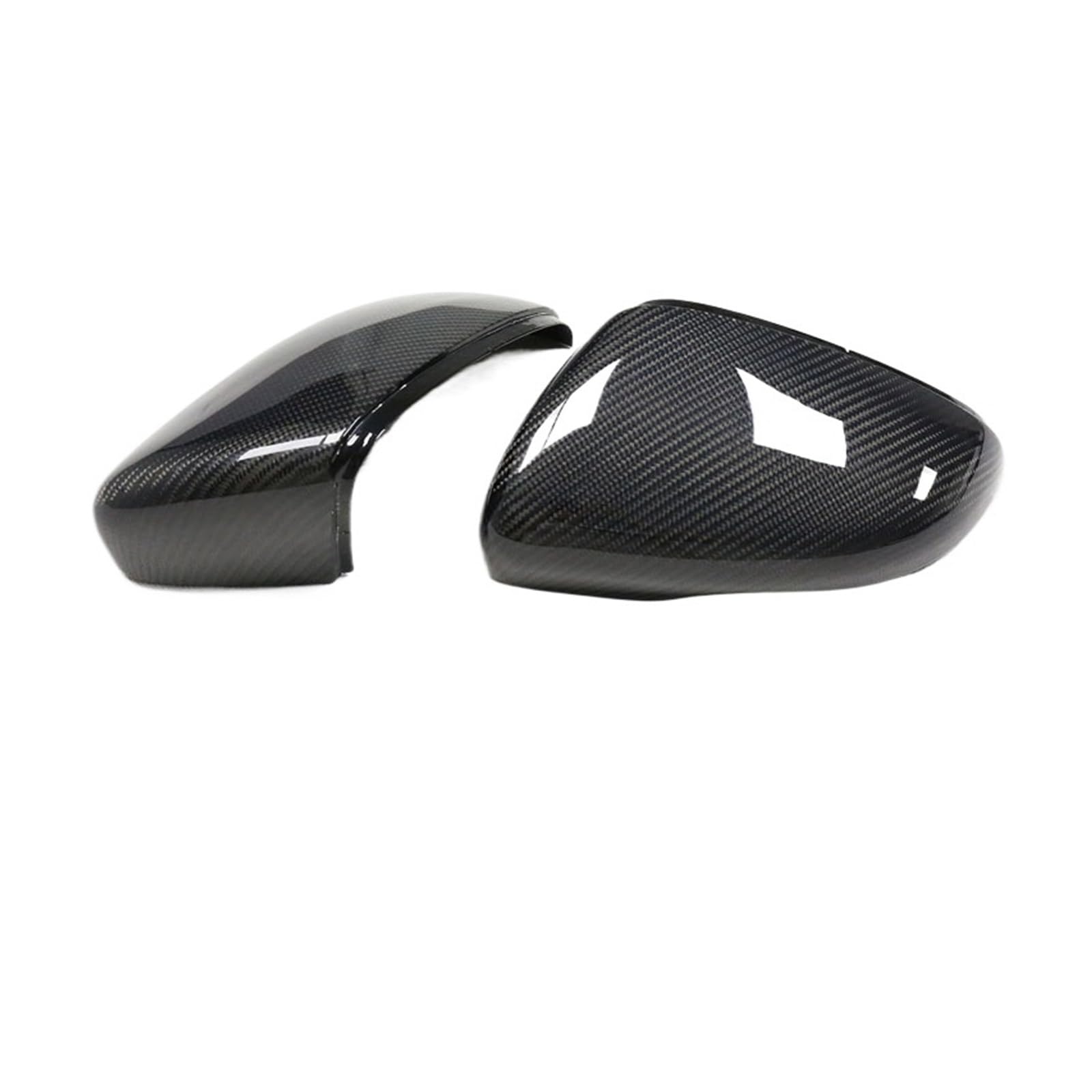 Ersatz-Rückspiegelabdeckung aus Karbonfaser, kompatibel mit Golf 6 MK6 GTI R-Line 2008–2012, OEM-Stil, Auto-Seitenspiegelkappen(OEM Style) von QYKNTXJM