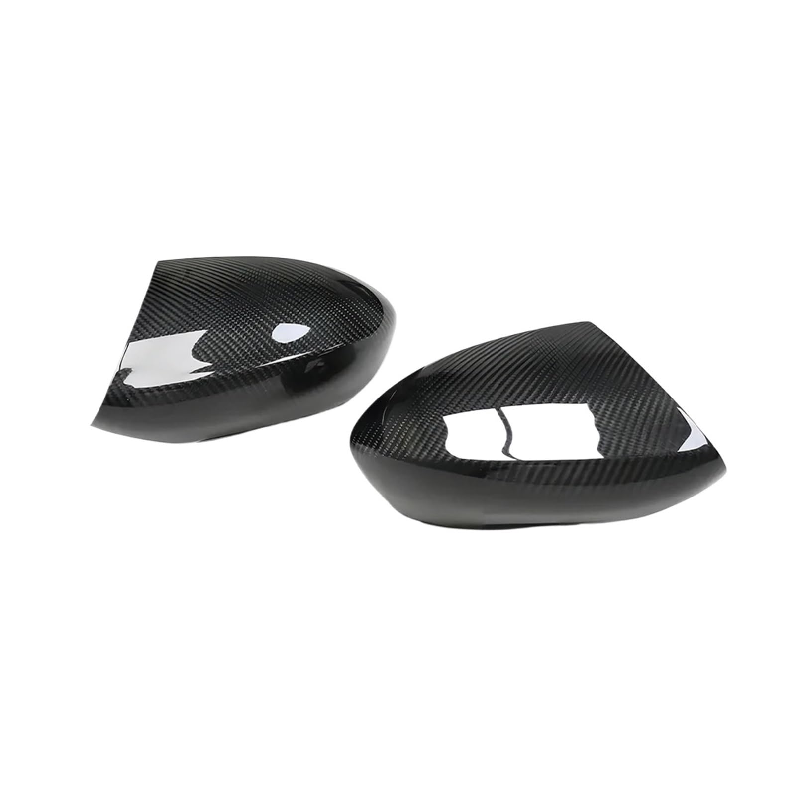 Ersatz-Rückspiegelabdeckungen for BMW 1er E82 1M 3er E90 E92 E93 M3 Gehäuseschale aus trockenem Carbonfaser(Style 1) von QYKNTXJM
