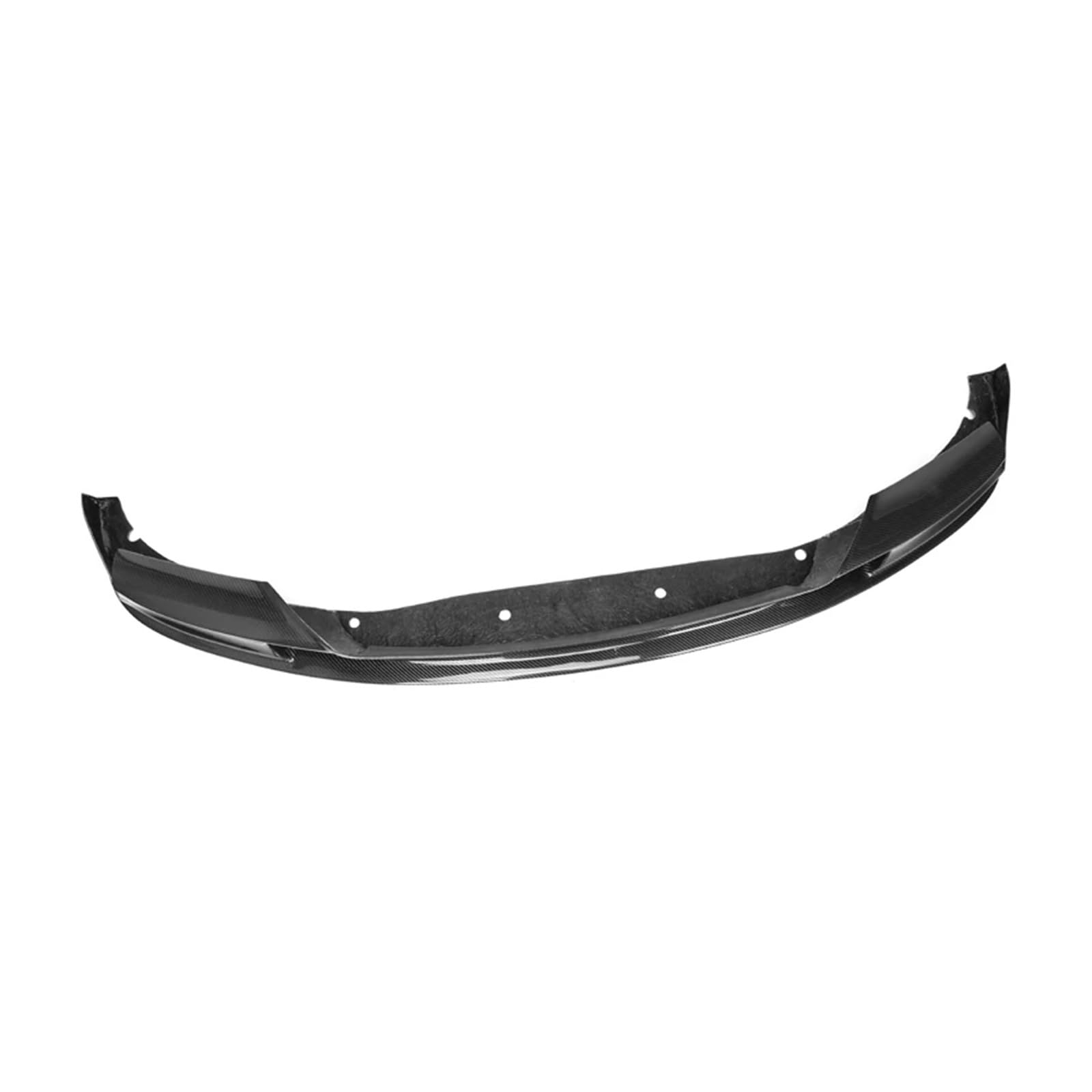 F10 Frontspoilerlippe, Splitter, kompatibel mit BMW F10 M5 2012–2016, Führungsplatte, glänzend schwarz, 3D-Stil, Carbonfaser-Look F10 Frontspoilerlippe, Splitter, kompatibel mit BMW F10 M5 2012–2016, Führungsplatte, glänzend schwarz, 3D-Stil, Carbonfaser-Look von QYKNTXJM