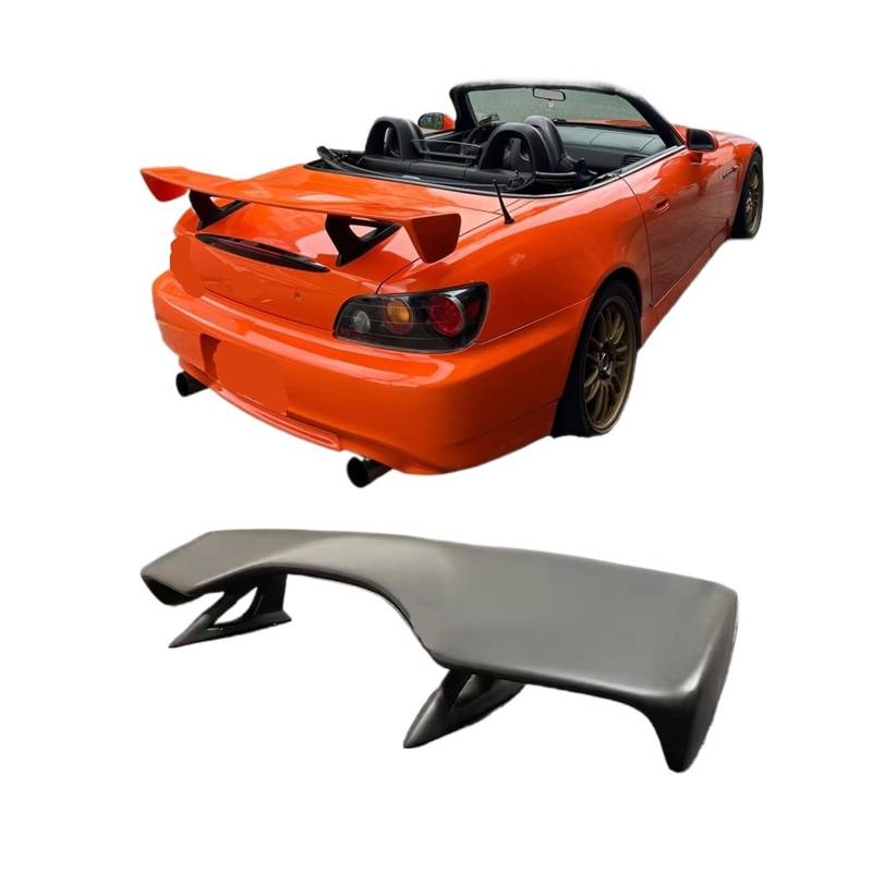 Flügel Typ S Version Carbon Fiber Heckspoiler Kompatibel Für Honda S2000 AP1 AP2 Körper Kit(No Color) von QYKNTXJM