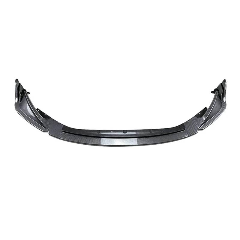 Front Kinn Stoßstange Splitter Kompatibel for BMW G80 M3 G82 M4 2021-2024 Auto Front Lip Spoiler Canard Diffusor Carbon Look Body Kit Tuning(Carbon Look) von QYKNTXJM