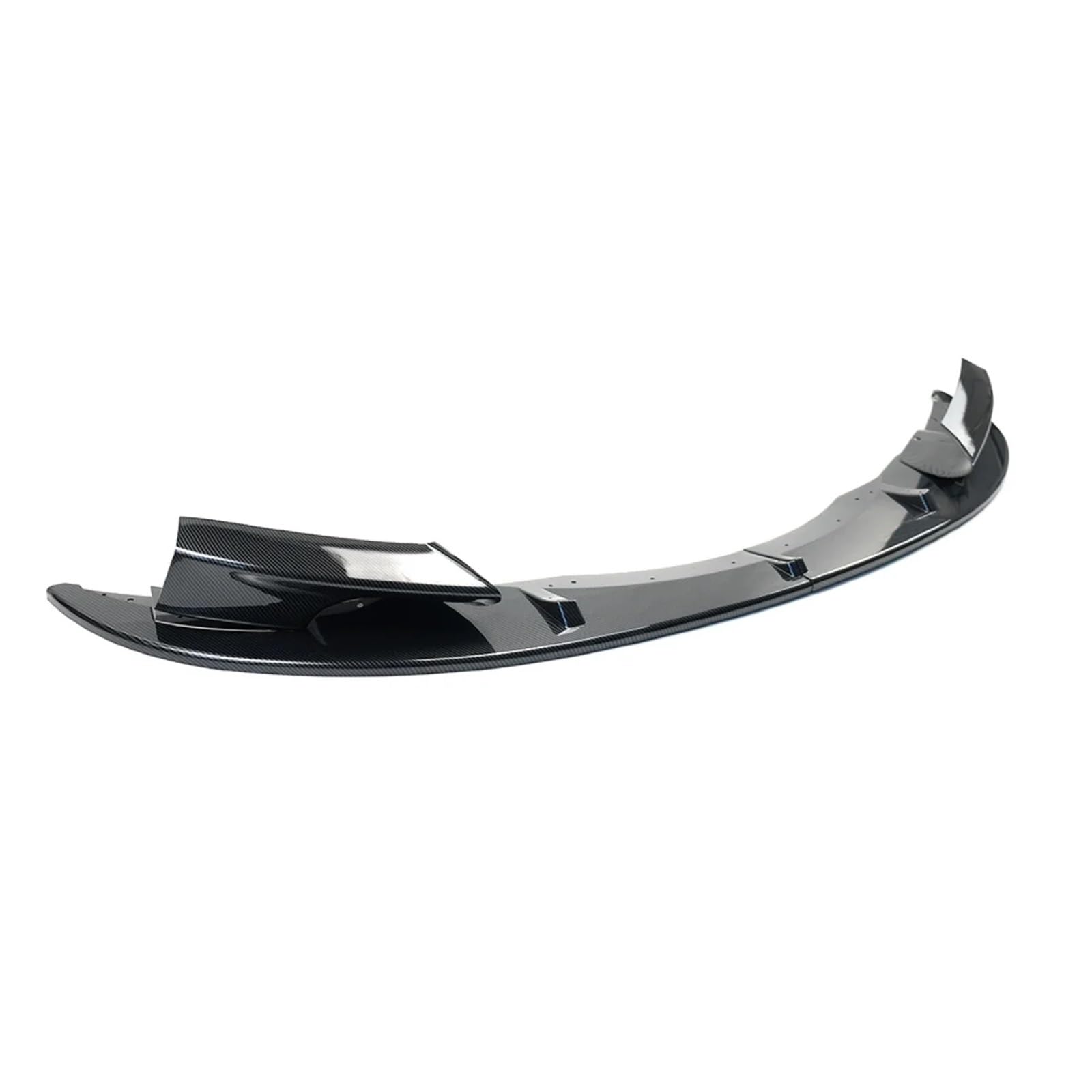 Frontspoilerlippe, Splitter, Spoiler, Diffusor, Schutzfolie, kompatibel mit BMW E90 E92 E93 M3 2007–2013, Frontlippen-Umrandung, Frontschaufel-Kit(Glossy Black) von QYKNTXJM