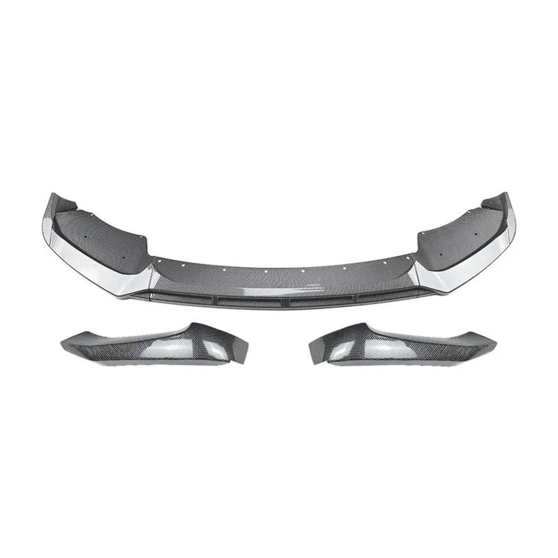 Frontspoilerlippe Splitter Kinndiffusor Spoiler Deflektor Tuningzubehör Kompatibel for BMW X3 X4 F25 F26 2014-2018 Carbon Look(Carbon Look A B) von QYKNTXJM