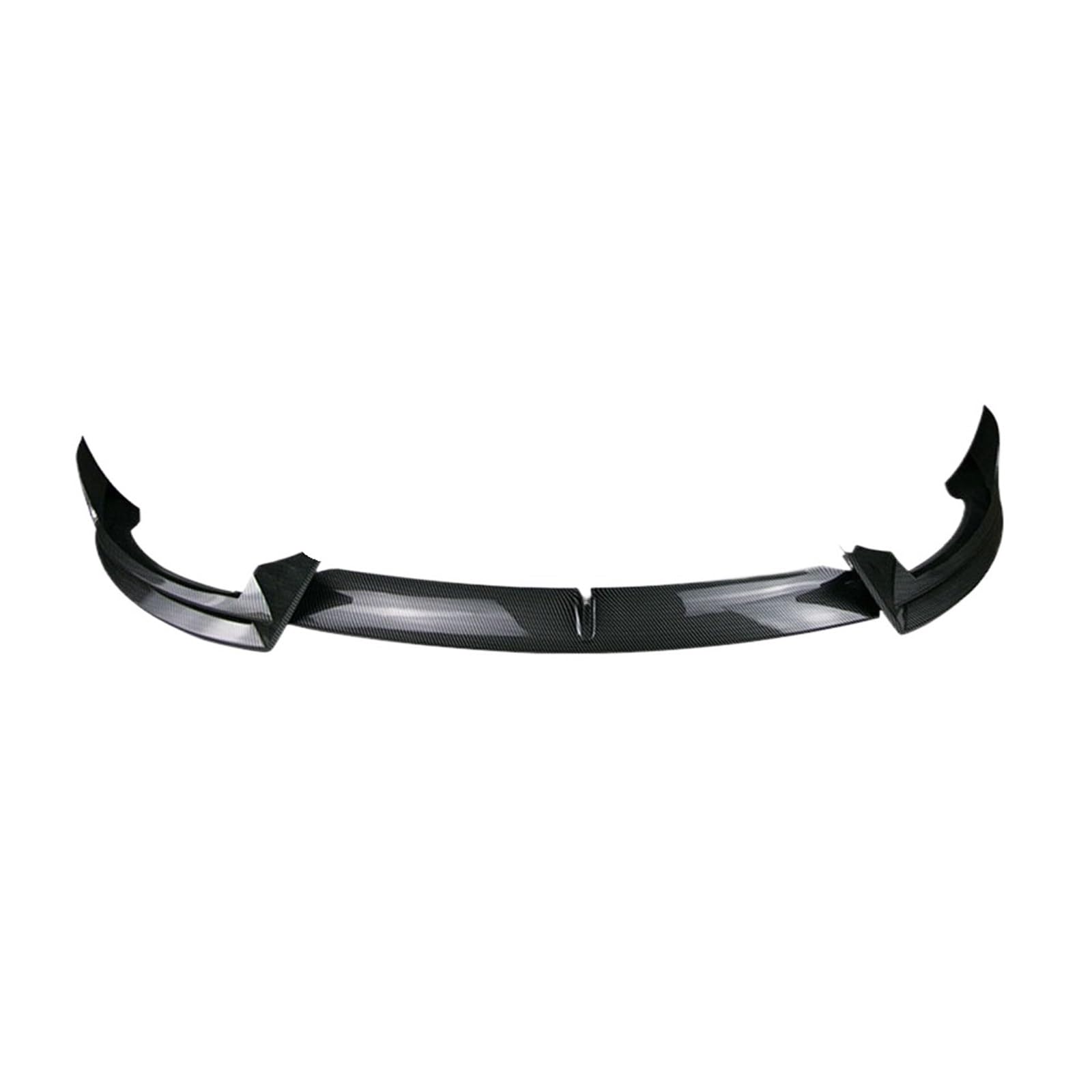 Frontstoßstange, Frontlippe, Frontschaufel-Kit, kompatibel mit Tesla Model 3 Highland 2024, Limousinen-Karosserie-Spoiler-Splitter-Kit, Zubehör(Glossy Carbon) von QYKNTXJM