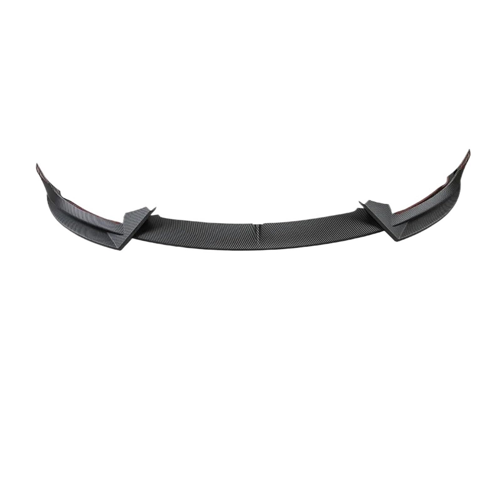 Frontstoßstange, Frontlippe, Frontschaufel-Kit, kompatibel mit Tesla Model 3 Highland 2024, Limousinen-Karosserie-Spoiler-Splitter-Kit, Zubehör(Matte Carbon) von QYKNTXJM