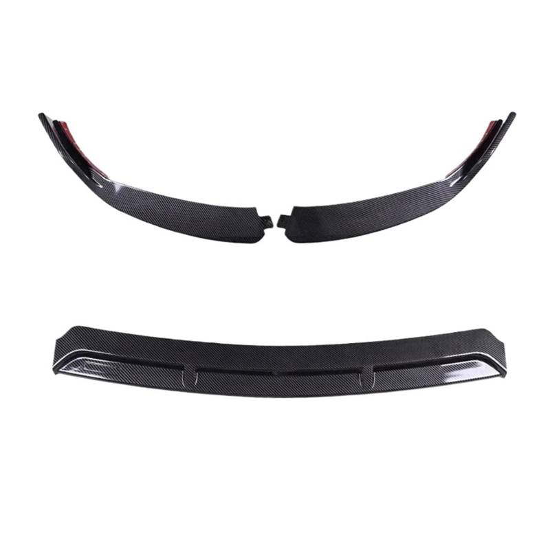 Frontstoßstange Lip Body Kit Spoiler Splitter Diffusor Kompatibel for Benz C Klasse W205 C205 C200 C250 C260 C300 C400 C450(Carbon Fiber(19-21)) von QYKNTXJM