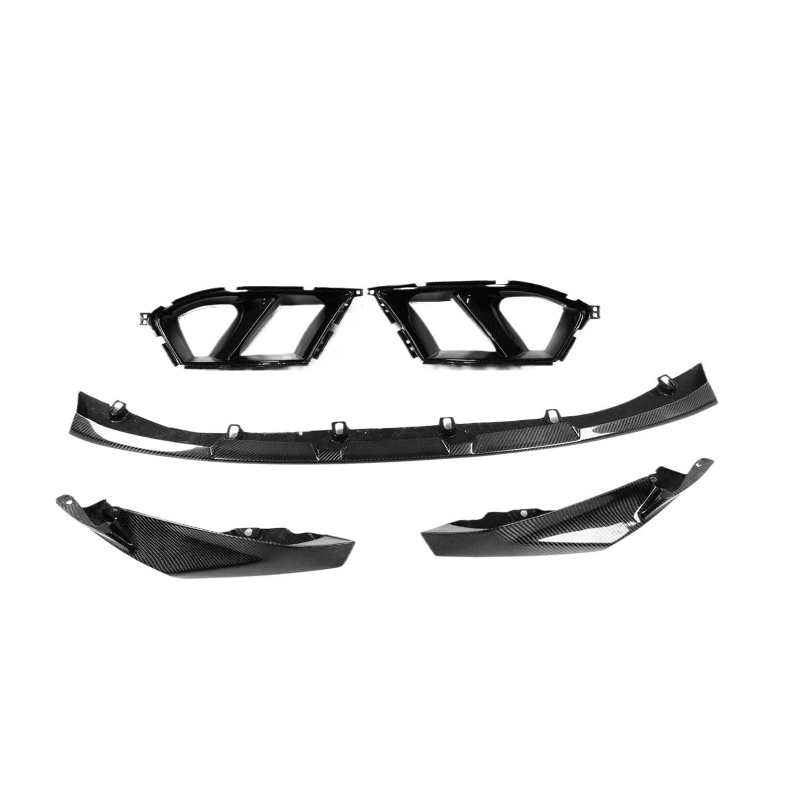 Frontstoßstange Seitliche Entlüftungsöffnung Ansaugblende Nebelscheinwerferabdeckung & Spoilerlippe Splitter Kompatibel for BMW G80 M3 G82 G83 M4 2021-2024 Frontstoßstange Seitliche Entlüftungsöffnung Ansaugblende Nebelscheinwerferabdeckung & Spoilerlippe Splitter Kompatibel for BMW G80 M3 G82 G83 M4 2021-2024 von QYKNTXJM