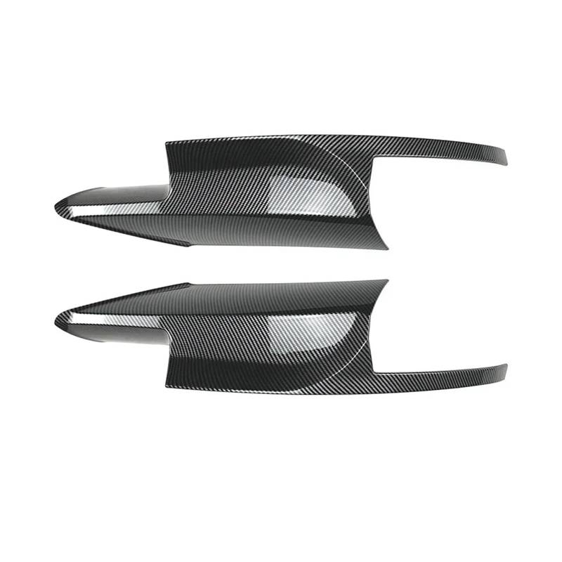 Frontstoßstangenlippe Canard Nebelscheinwerfer Kühlergrill Spoiler Kinn Body Kit Schutz Außendiffusor Splitter Kompatibel for BMW F10 F11 M5 2011-2017(Carbon Look A) von QYKNTXJM