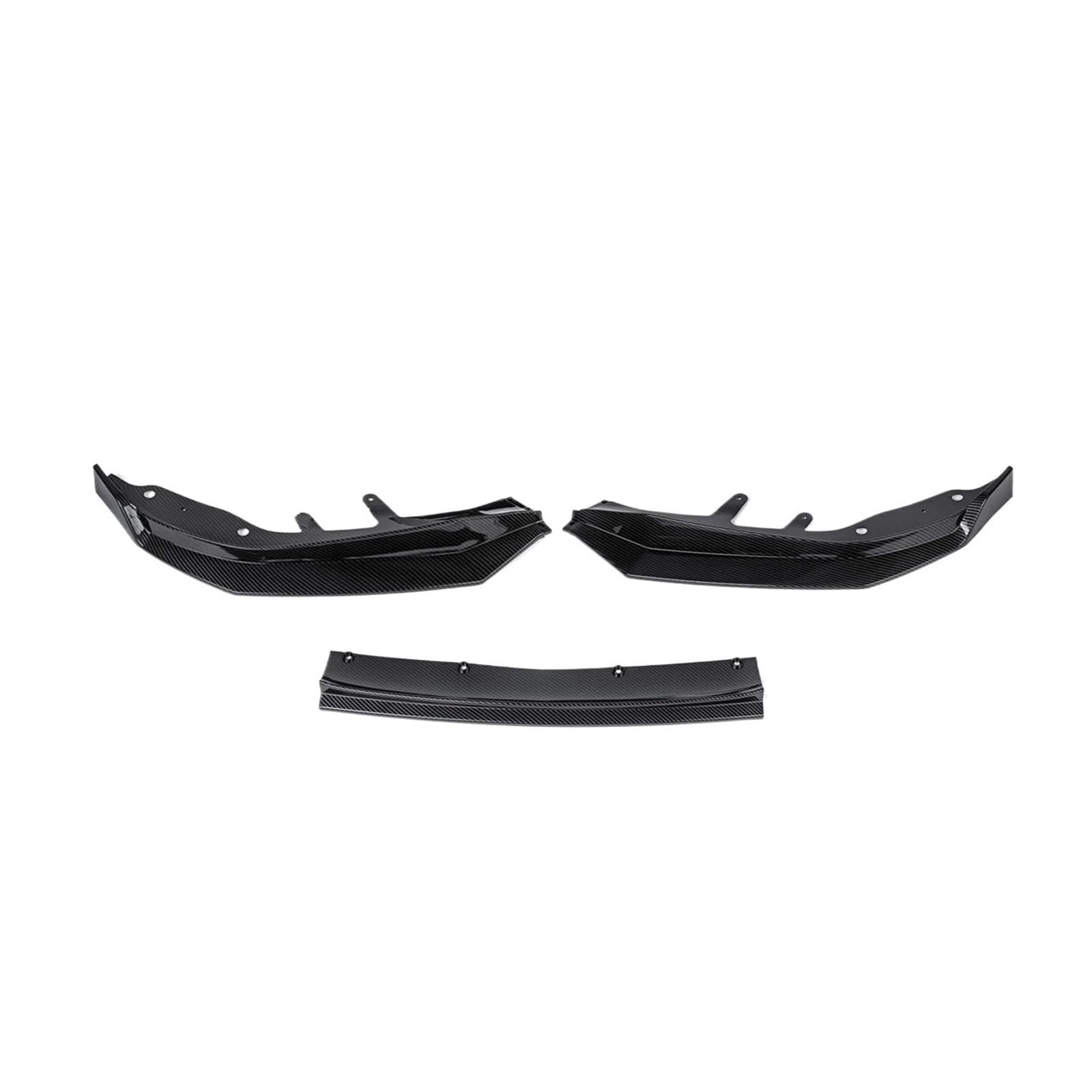 Frontstoßstangensplitterlippe Kompatibel for BMW 4er G22 G23 2020+ Diffusor Spoiler Stoßstangenschutz Body Kits Frontschaufelumrandung(Carbon Look) von QYKNTXJM