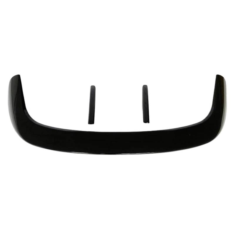 Glänzend Schwarz MP Stil Heckspoiler Kompatibel Für BMW X1 F48 Spoiler M Kofferraum Dach Verlängerung Abdeckung Trim Lip Carbon Fiber X1 F48 Zubehör(Glossy black) von QYKNTXJM