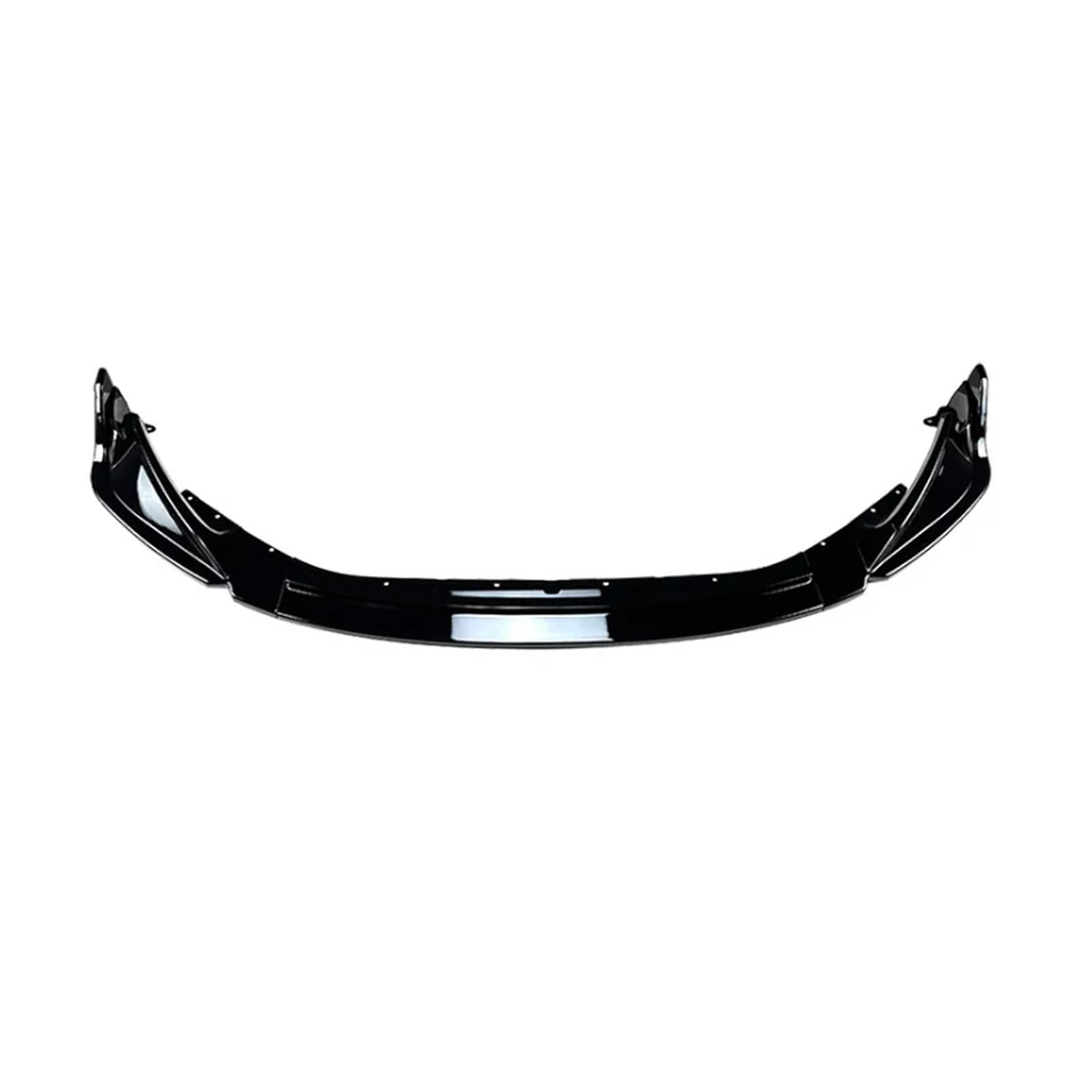 Glänzend schwarze Kohlefaser Auto Front Splitter Stoßstange Lip Spoiler Unterkörper Kit Kompatibel for BMW G80 M3 G82 G83 M4 2021+(Glossy Black) von QYKNTXJM