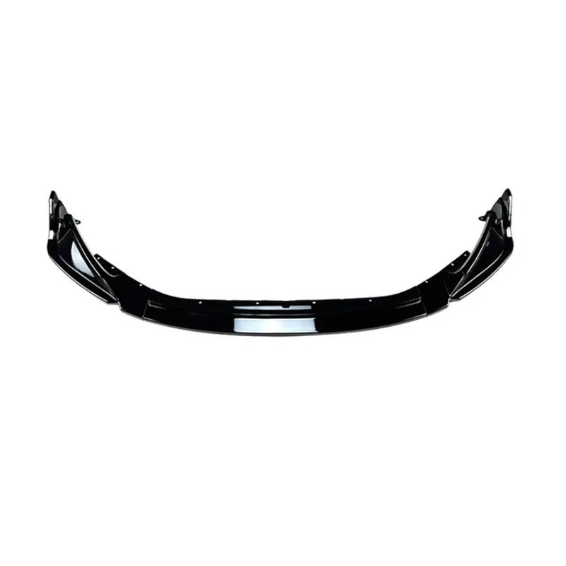 Glänzend schwarze Kohlefaser Auto Front Splitter Stoßstange Lip Spoiler Unterkörper Kit Kompatibel for BMW G80 M3 G82 G83 M4 2021+(Glossy Black) von QYKNTXJM