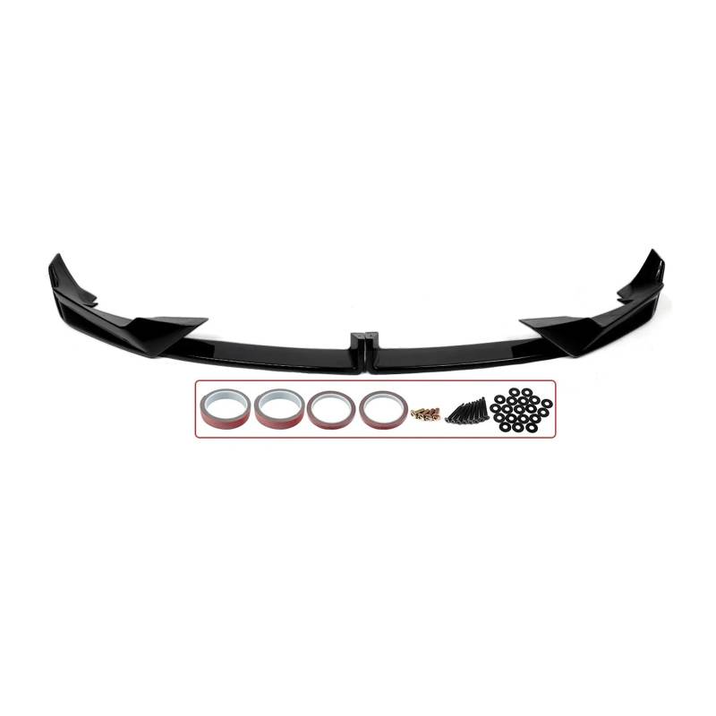 Gloss Black Front Bumper Lip Spoiler Kompatibel for BMW X5 G05 LCI AUTO Zubehör von QYKNTXJM