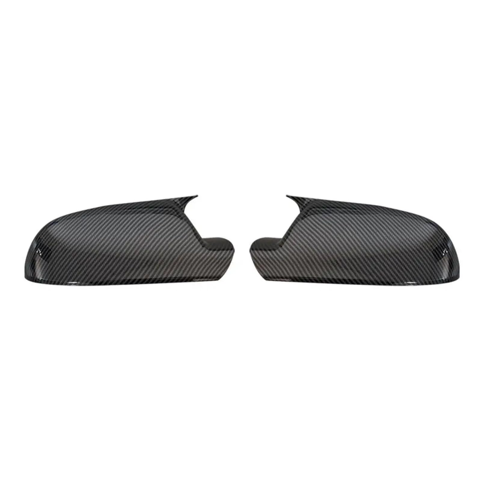 Kompatibel for A3 8P A4 A5 B8.5 S5 RS3 RS4 RS5 Rückspiegelabdeckung Flügelkappe Außentür Rückansicht Gehäuseverkleidung Carbonfaser-Look(Carbon) von QYKNTXJM