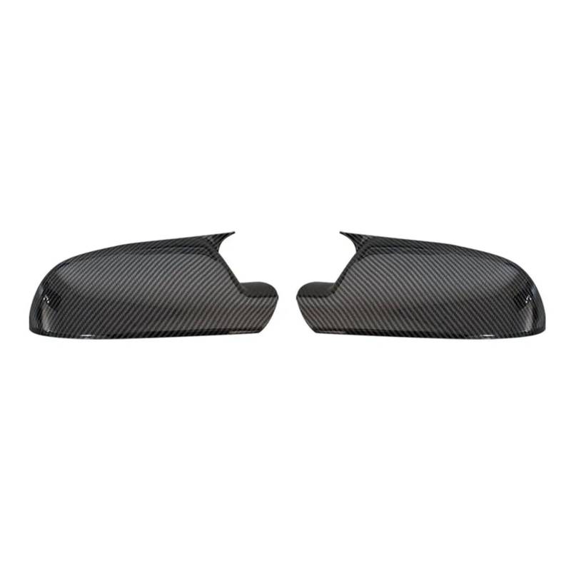 Kompatibel for A3 8P A4 A5 B8.5 S5 RS3 RS4 RS5 Rückspiegelabdeckung Flügelkappe Außentür Rückansicht Gehäuseverkleidung Carbonfaser-Look(Carbon) von QYKNTXJM