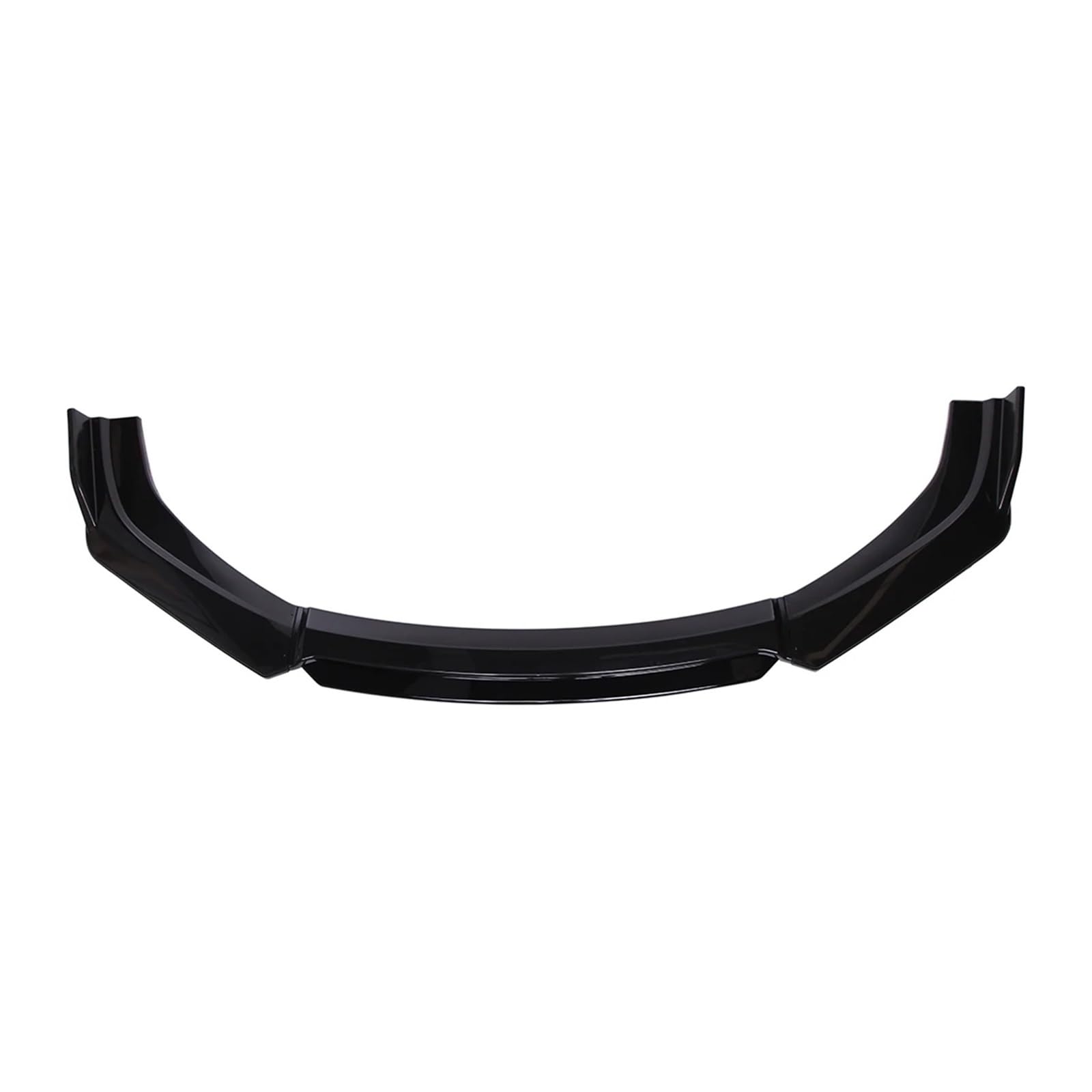 Kompatibel for Alfa Romeo Giulia 2017-2021 Auto Vorderen Stoßfänger Lip Auto Kinn Spoiler Splitter Diffusor Körper Kit Trim Splitter Air Dam(Gloss Black) von QYKNTXJM