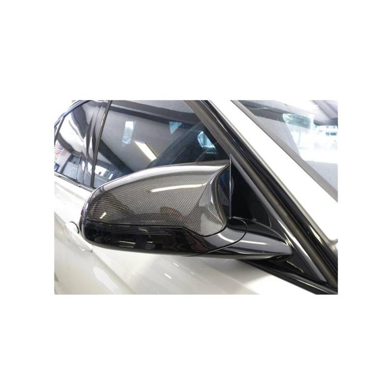 Kompatibel for BMW F80 M3 F82 F83 M4 Upgrade Dry Carbon Seitentür Rückspiegel Gehäuseabdeckungen 2015+ von QYKNTXJM