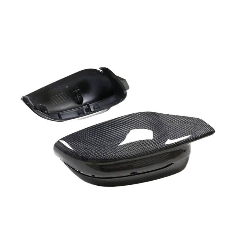 Kompatibel for BMW G80/G82/G83, neuer M3 M4, Ersatz-Rückspiegelgehäuse aus Echtcarbon, nur kompatibel for Linkslenker. von QYKNTXJM