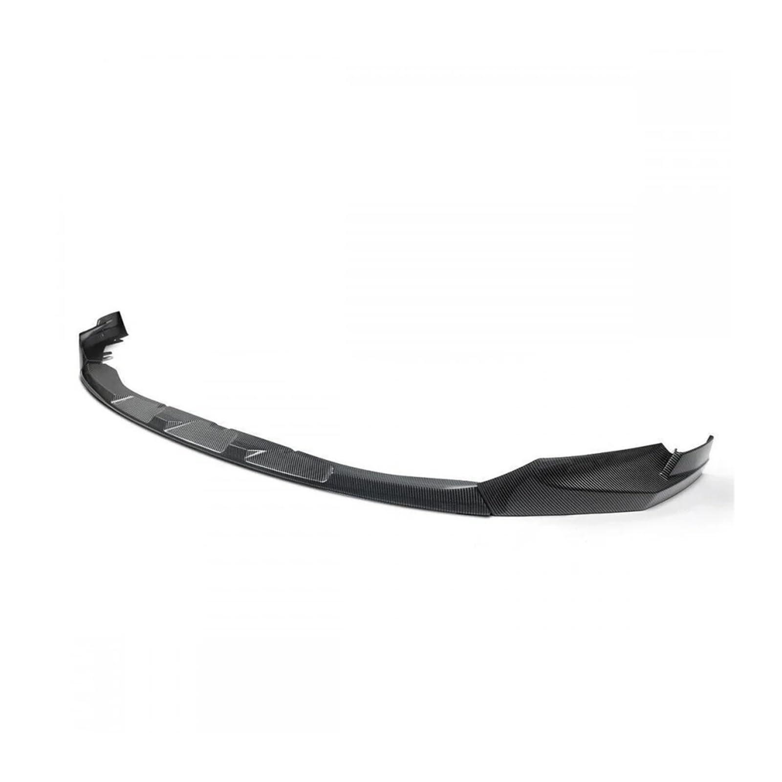 Kompatibel for BMW G80 M3 G82 G83 M4 Auto Front Splitter Stoßstange Lip Spoiler Unteren Körper Kit Auto Zubehör Glänzend Schwarz Carbon Faser 2021-2023(Carbon Fiber Look) von QYKNTXJM