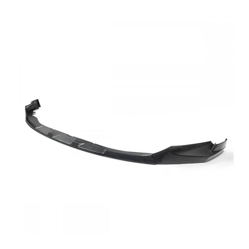 Kompatibel for BMW G80 M3 G82 G83 M4 Auto Front Splitter Stoßstange Lip Spoiler Unteren Körper Kit Auto Zubehör Glänzend Schwarz Carbon Faser 2021-2023(Carbon Fiber Look) von QYKNTXJM