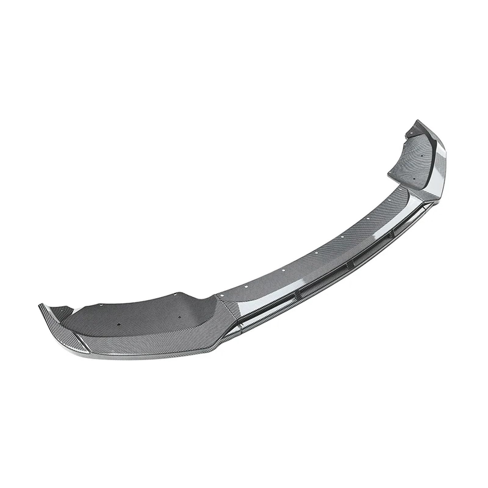 Kompatibel for BMW X3 F25 X4 F26 LCI Sport 2014–2017 Frontstoßstange Lip Body Kit Spoiler Splitter Diffusor Schutzfolie Glanz Schwarz ABS(Carbon Look Lip) von QYKNTXJM