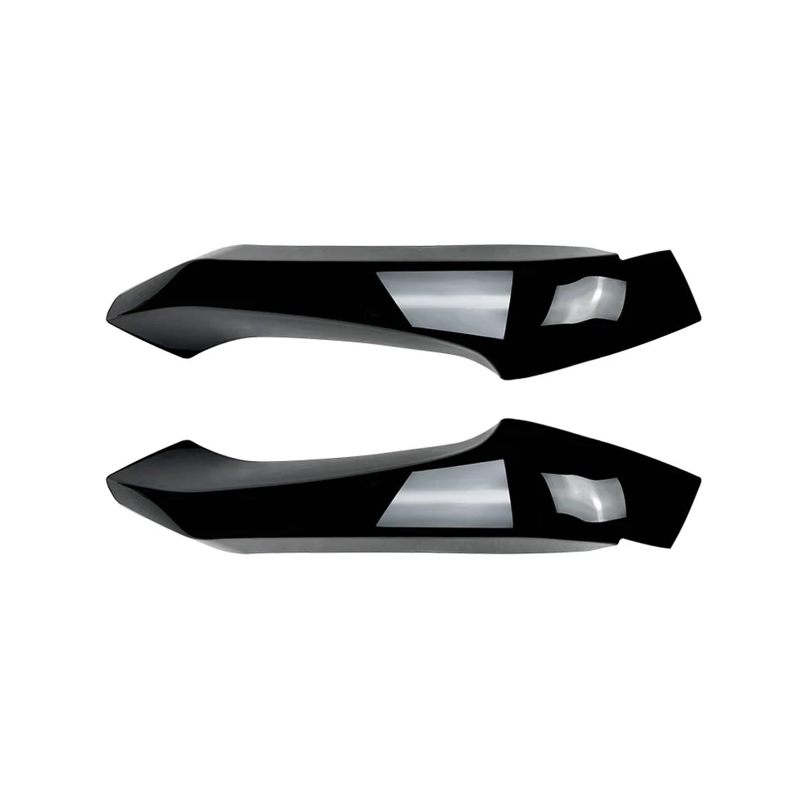 Kompatibel for BMW X3 F25 X4 F26 LCI Sport 2014–2017 Frontstoßstange Lip Body Kit Spoiler Splitter Diffusor Schutzfolie Glanz Schwarz ABS(Gloss Black Splitter) von QYKNTXJM