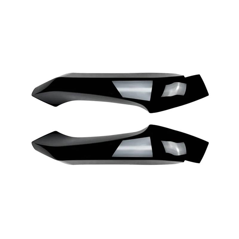 Kompatibel for BMW X3 F25 X4 F26 LCI Sport 2014–2017 Frontstoßstange Lip Body Kit Spoiler Splitter Diffusor Schutzfolie Glanz Schwarz ABS(Gloss Black Splitter) von QYKNTXJM