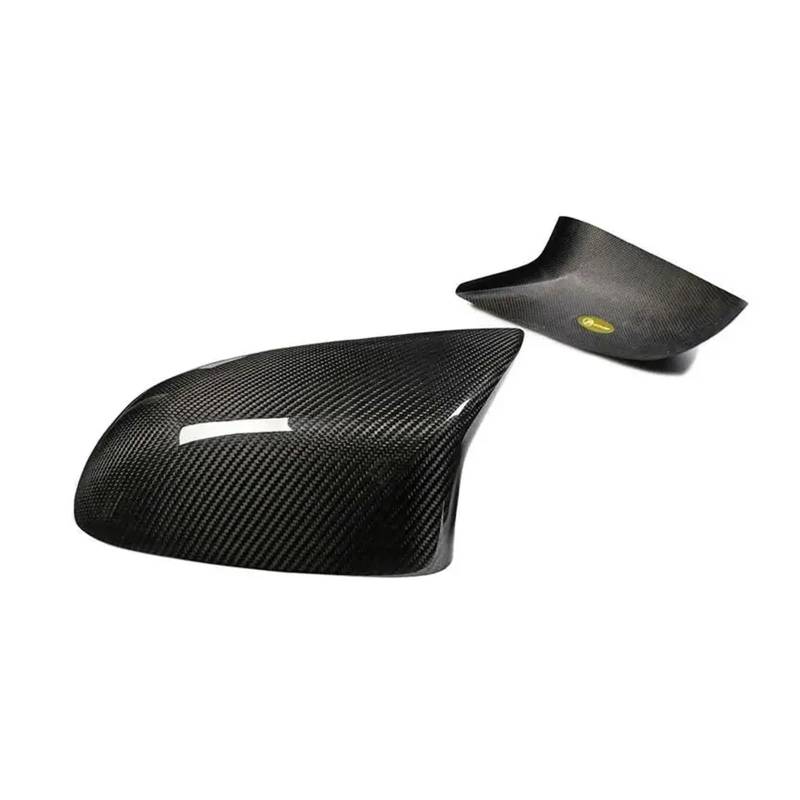 Kompatibel for BMW X5M X6M F85 F86 Dry Carbon Fiber Ersatz Rückspiegel Gehäuse Abdeckung Automotive Zubehör(Pasting styles) von QYKNTXJM