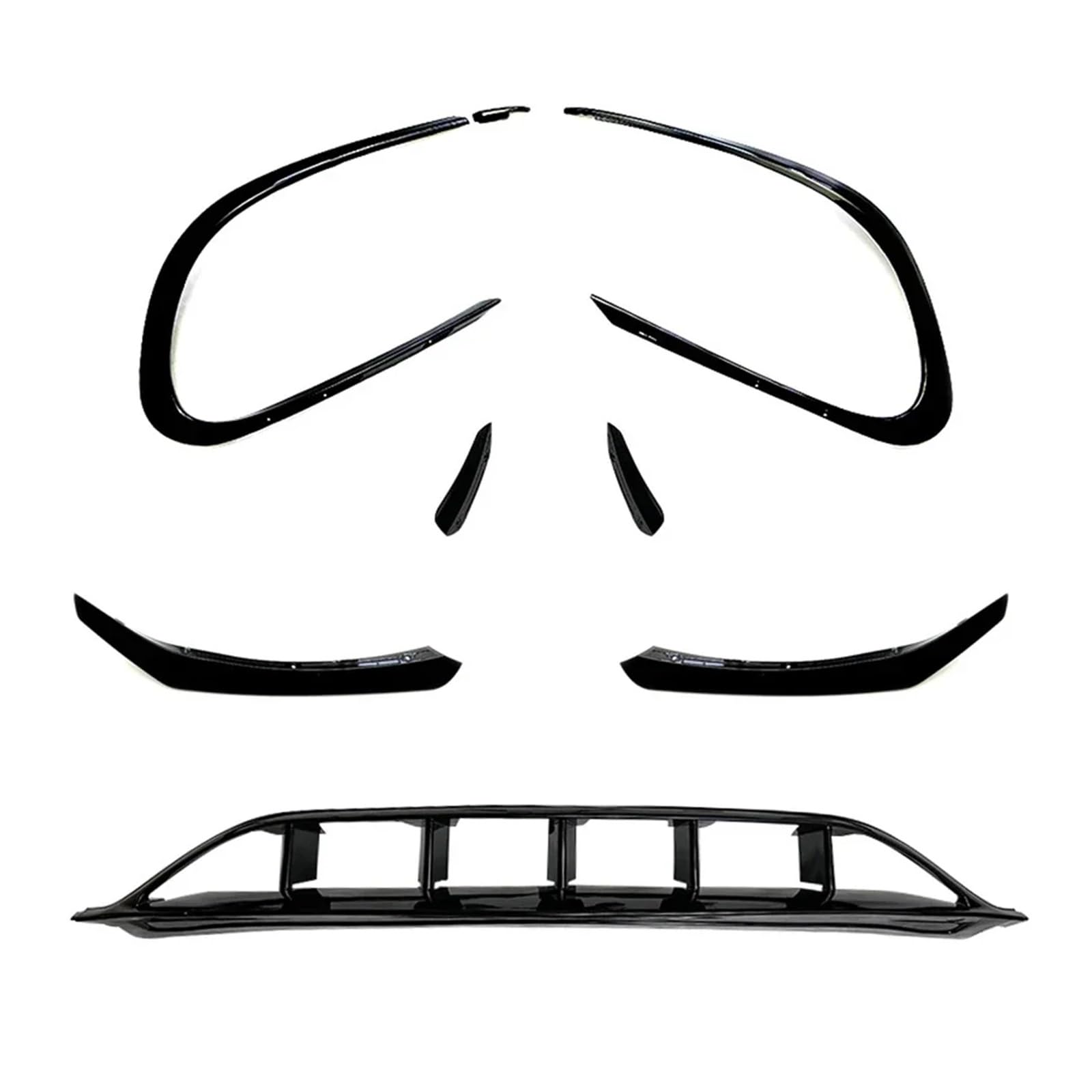 Kompatibel for Benz 2015–2018 CLA C117 X117 C200 220 250 260. Kompatibel mit AMG Frontspoiler Splitter Air Vent Nebelscheinwerfer Kühlergrill Body Kits Kompatibel for Benz 2015–2018 CLA C117 X117 C200 220 250 260. Kompatibel mit AMG Frontspoiler Splitter Air Vent Nebelscheinwerfer Kühlergrill Body Kits von QYKNTXJM