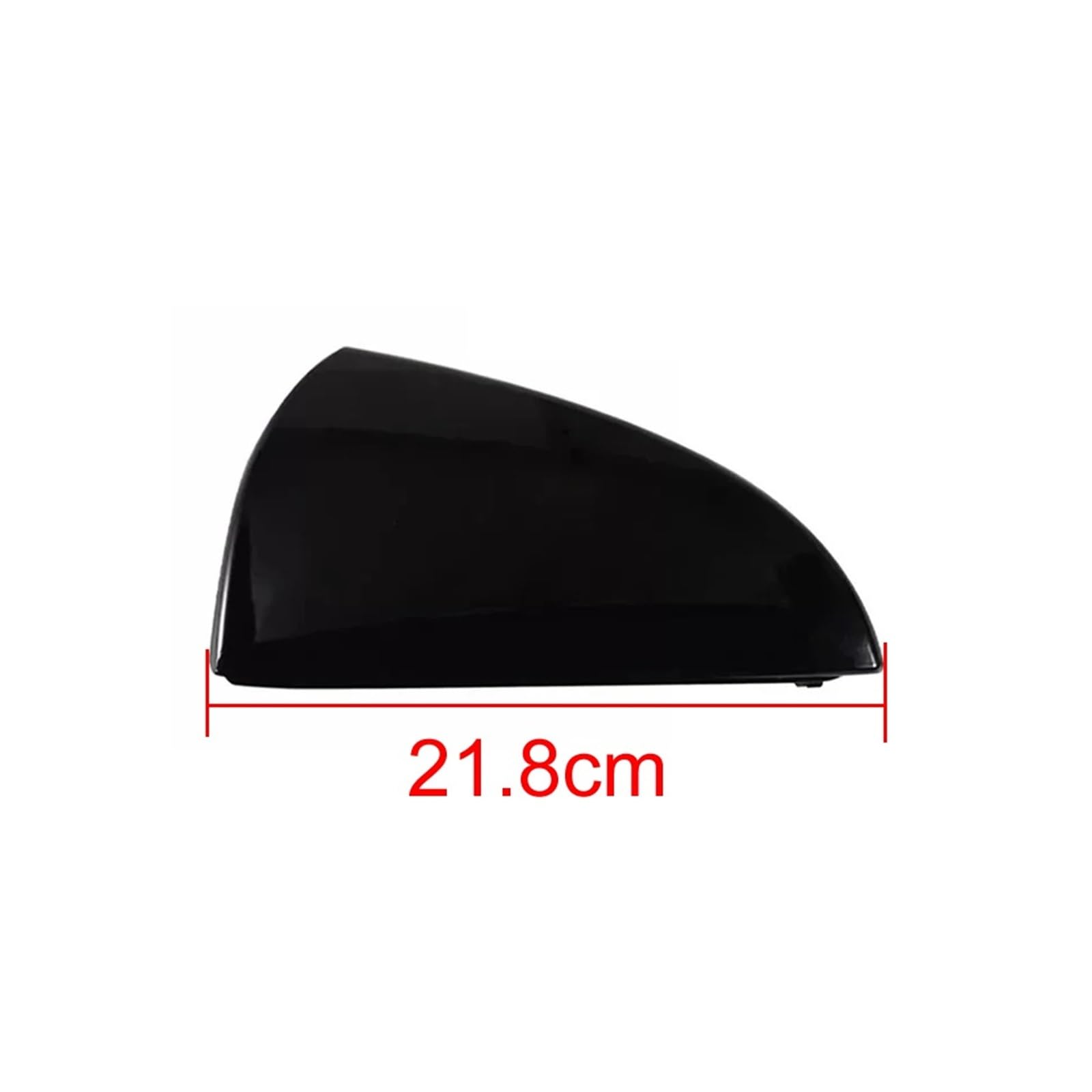 Kompatibel for Lexus es ES200 ES260 ES300 ES350 2019-2023 Außenrückspiegel-Abdeckkappe Flügeltür-Seitenspiegelgehäuseschale Schwarz(1pcs black right) von QYKNTXJM