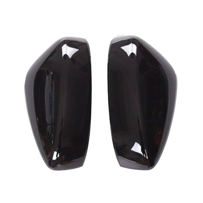Kompatibel for Mazda CX-5 CX5 CX8 2017-2021 Auto Rückspiegel Seitenspiegel Abdeckung Flügelkappe Außentür Rückansicht Fall Trim Gehäuse Kohlefaser(Gloss Black) von QYKNTXJM