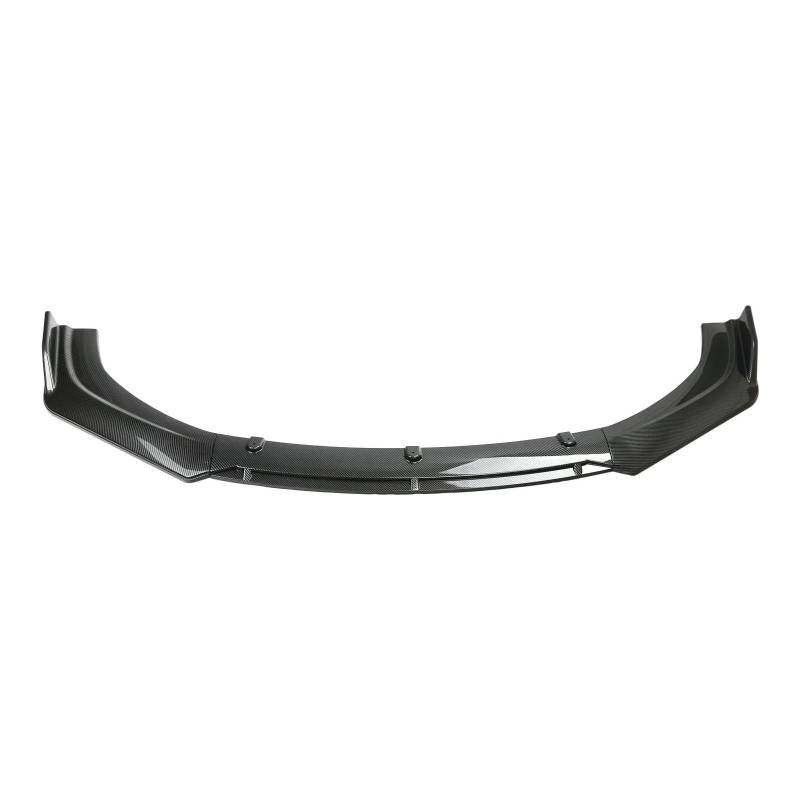 Kompatibel for Renault Megane 4 2016–2022 Auto Front Stoßstange Lip Splitter Body Kit Kinn Spoiler Anti Scratch Diffusor Lip Trim Damm(Carbon Fiber) von QYKNTXJM