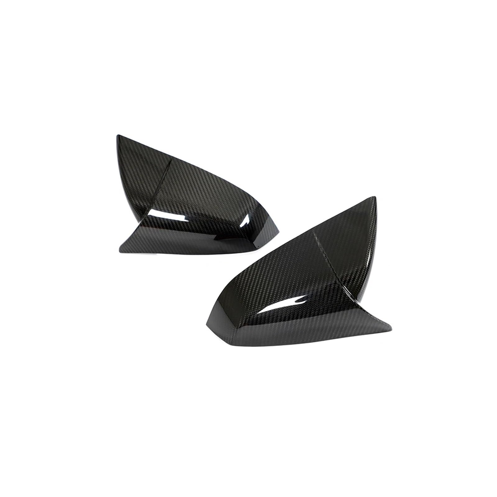 Kompatibel for Tesla Model S Plaid 2021-2023, Kohlefaser, schwarz, modifiziertes Spiegelgehäuse, Rückspiegelabdeckung, Schutzdekoration Kompatibel for Tesla Model S Plaid 2021-2023, Kohlefaser, schwarz, modifiziertes Spiegelgehäuse, Rückspiegelabdeckung, Schutzdekoration von QYKNTXJM
