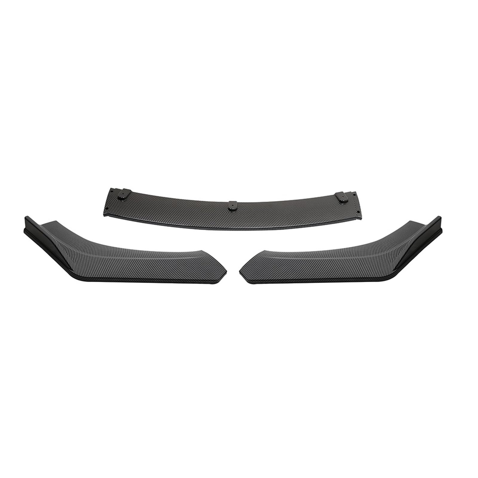 Kompatibel for Toyota 86 GT 2017–2020 Front Splitter Stoßstange Lippe Kinn Spoiler Body Kit Auto Diffusor Lippe Trim Air Dam Zubehör(Carbon Fiber) von QYKNTXJM