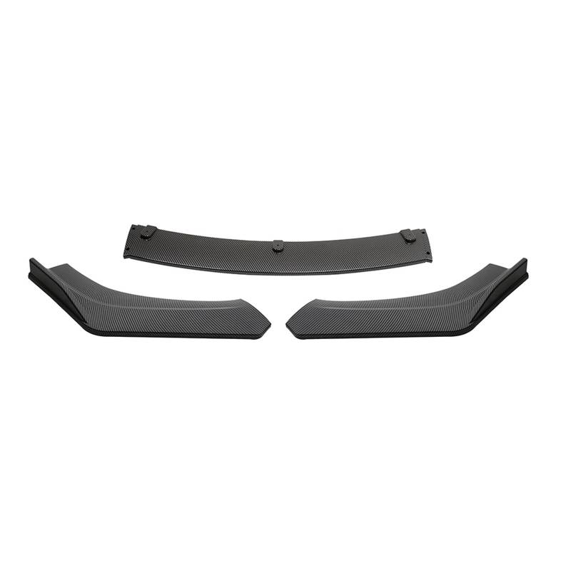 Kompatibel for Toyota 86 GT 2017–2020 Front Splitter Stoßstange Lippe Kinn Spoiler Body Kit Auto Diffusor Lippe Trim Air Dam Zubehör(Carbon Fiber) von QYKNTXJM