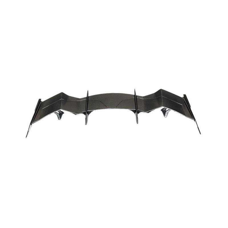 Kompatibel für Chevrolet Camaro Coupé 2016 2017 2018 Carbon Heckspoiler Vulture Iris Sytle Angepasst Boot Lip Wing FRP Schwarz(Carbon Fiber) von QYKNTXJM