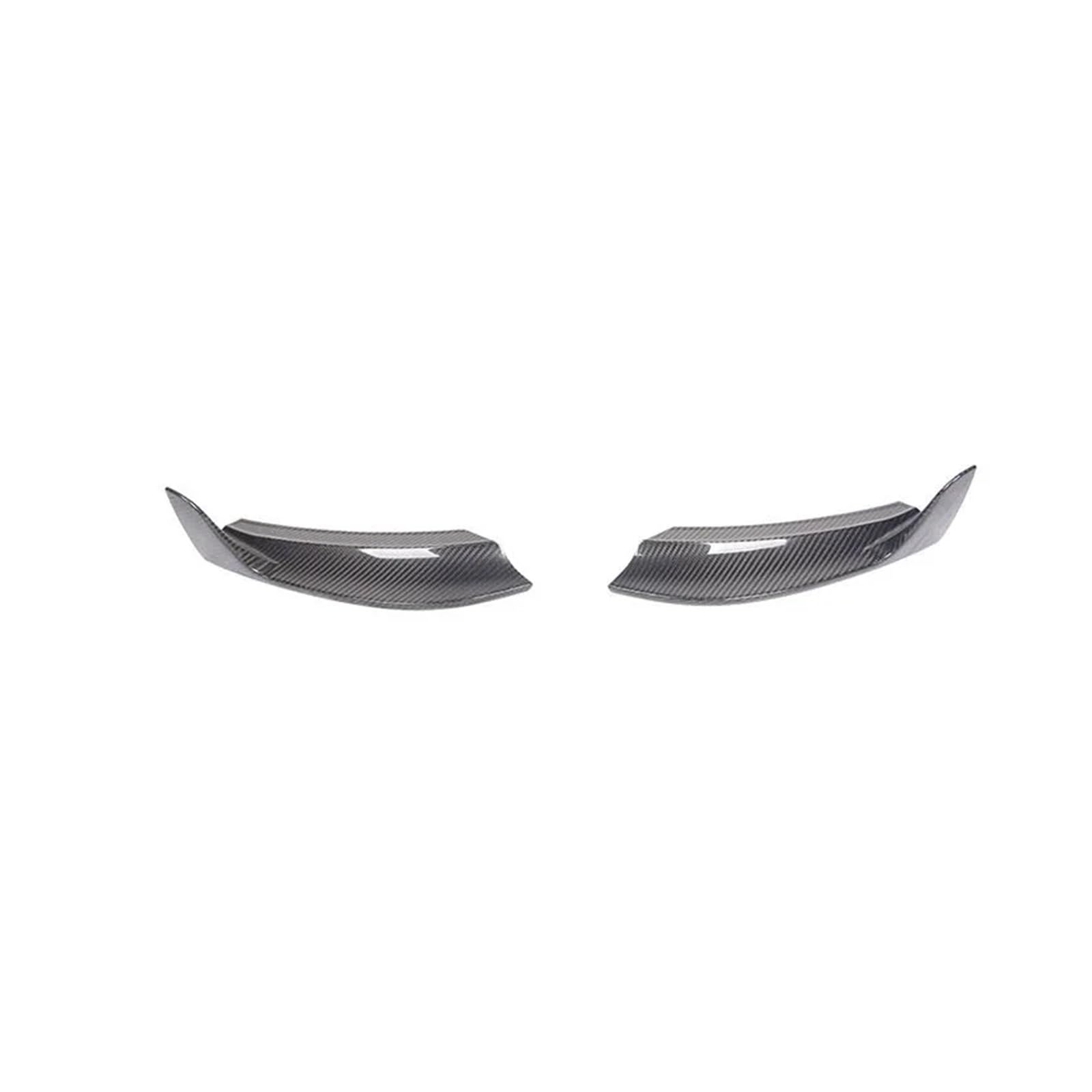 Kompatibel für Porsche 718 Dry Carbon Fiber Spoiler vorne hinten Lip Diffusor Seitenschweller Heckstoßstange Ecke Wrap Autozubehör(Corner) von QYKNTXJM