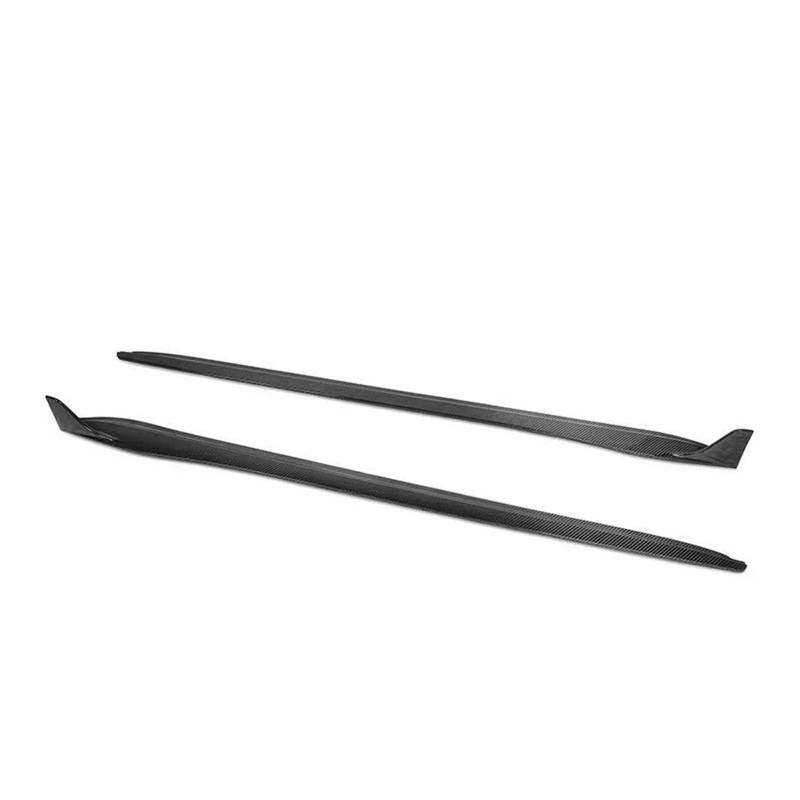 Kompatibel für Porsche 718 Dry Carbon Fiber Spoiler vorne hinten Lip Diffusor Seitenschweller Heckstoßstange Ecke Wrap Autozubehör(Spoiler) von QYKNTXJM