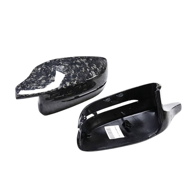 Kompatibel mit BMWs neuer 234578-Serie G20G30G42G11G14 modifizierter M3/M5 aus echtem Carbon Fiber Cowl Angle Rückspiegelgehäuse Rückspiegelgehäuse(M3 Satin weave Left) von QYKNTXJM