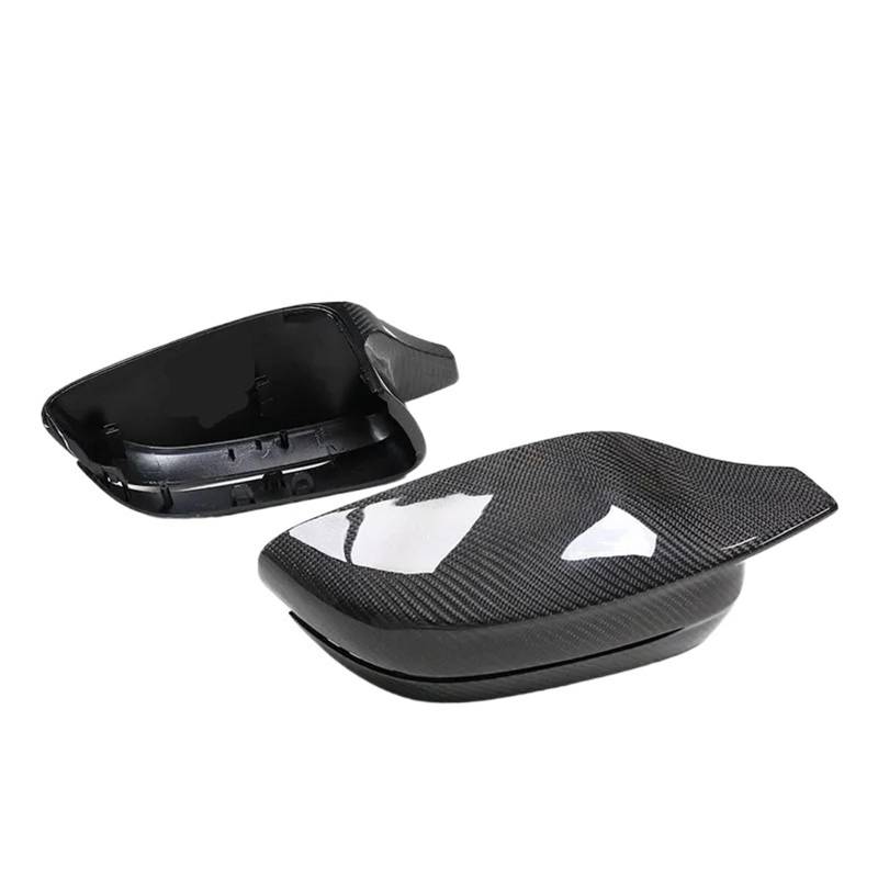 Kompatibel mit BMWs neuer 234578-Serie G20G30G42G11G14 modifizierter M3/M5 aus echtem Carbon Fiber Cowl Angle Rückspiegelgehäuse Rückspiegelgehäuse(Right hand drive M3) von QYKNTXJM