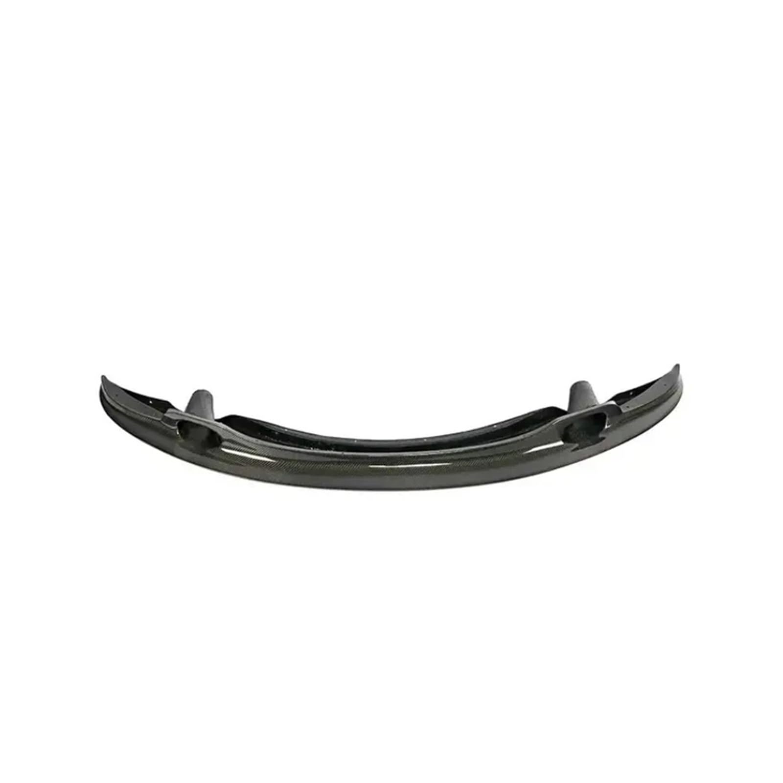 Kompatibel mit GT4 Style Frontschaufel, Carbon Fiber Car Front Bumper Lip Spoiler, kompatibel mit BMW 3er-Reihe E92 M3 2005-2012, Frp, unlackiert(FRP GLOSSY BLACK) von QYKNTXJM
