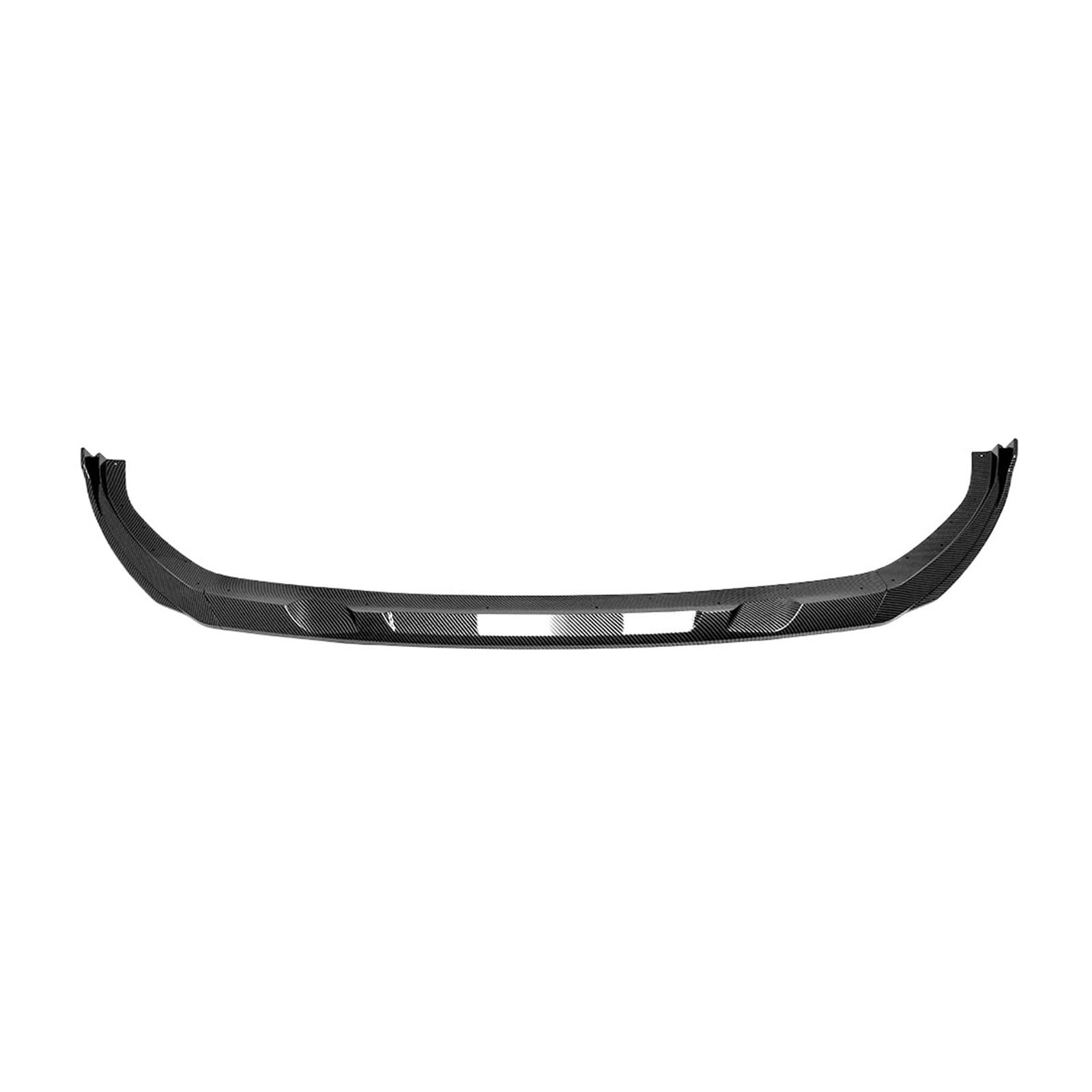 Kompatibel mit Kia EV6 GT GT-line 2021 2022 2023 Frontspoilerlippe Frontlippen Spoiler Splitter Body Kit Autozubehör Carbon Fiber Look(Type A CF look) von QYKNTXJM