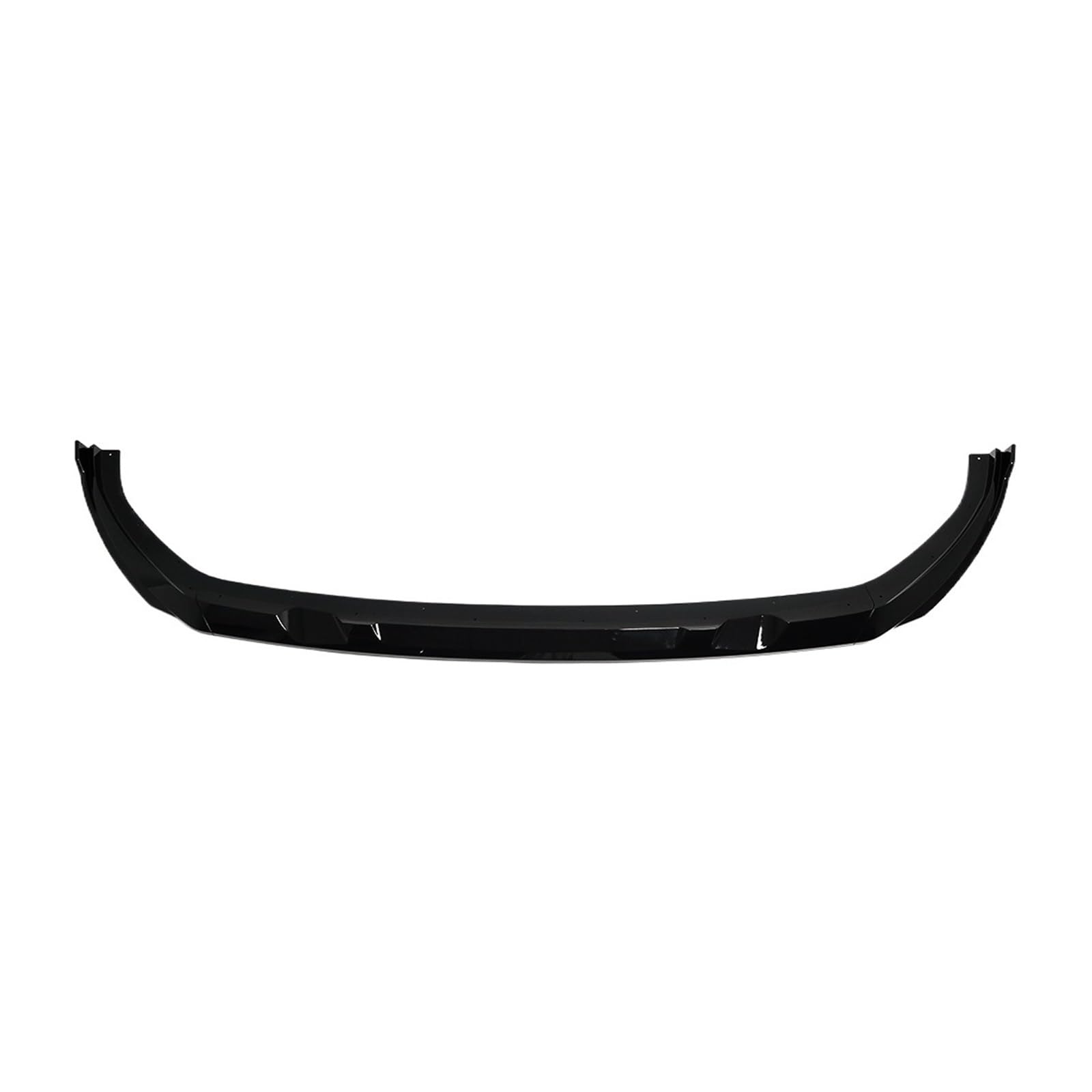 Kompatibel mit Kia EV6 GT GT-line 2021 2022 2023 Frontspoilerlippe Frontlippen Spoiler Splitter Body Kit Autozubehör Carbon Fiber Look(Type A glossy black) von QYKNTXJM