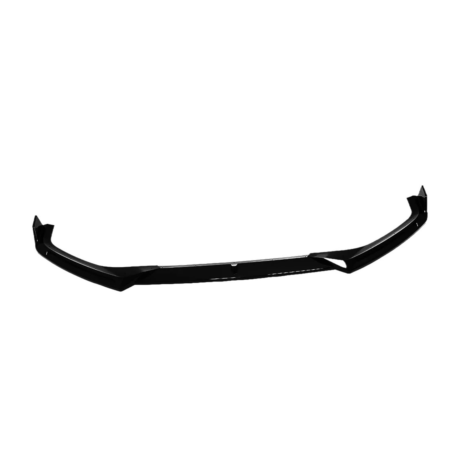 Kompatibel mit Kia EV6 GT GT-line 2021 2022 2023 Frontspoilerlippe Frontlippen Spoiler Splitter Body Kit Autozubehör Carbon Fiber Look(Type B glossy black) von QYKNTXJM