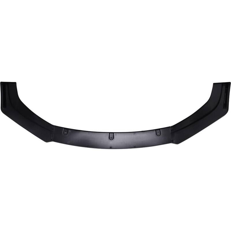 Kompatibel mit Mustang 2005-2014 Front Splitter Stoßstange Lippe Kinn Spoiler Body Kit Auto Diffusor Lip Trim Air Dam Zubehör(Matte Black) von QYKNTXJM